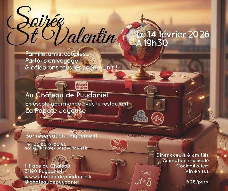 Saint Valentin 2026 au Château de Puydaniel