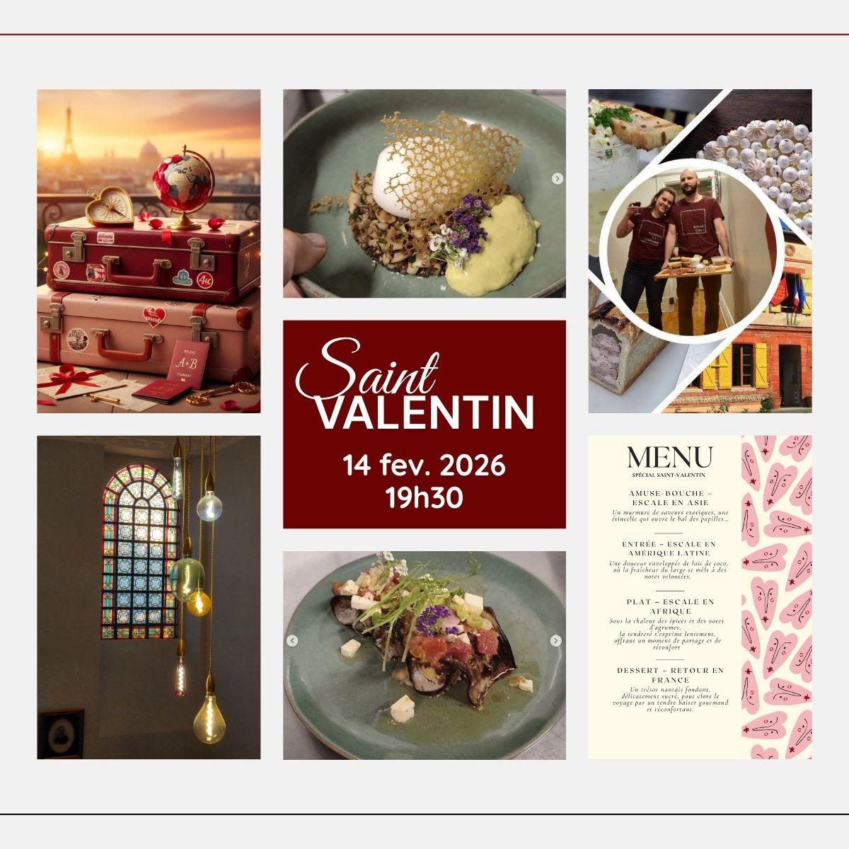 Saint Valentin 2026 au Château - Voyage culinaire